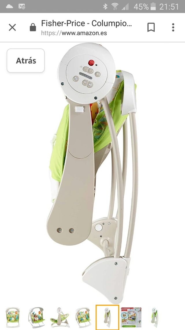 Hamaca/columpio Fisher-price