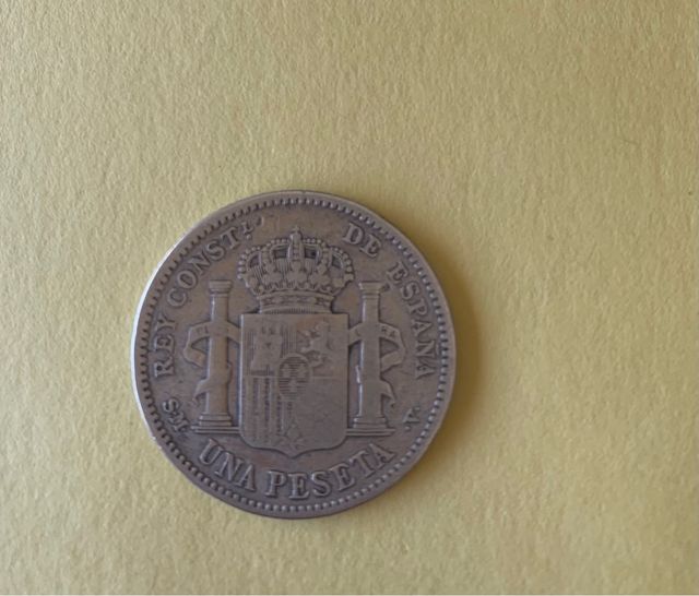 1 peseta de Alfonso XIII 1905 
