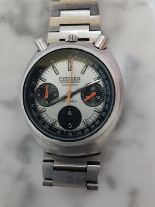 Stainless Steel Strap Bracelet For Citizen Cal 8110 Bullhead Band 18 mm Flyback