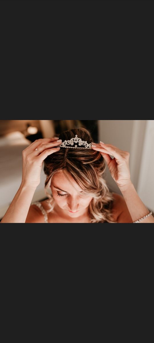 tiara de novia