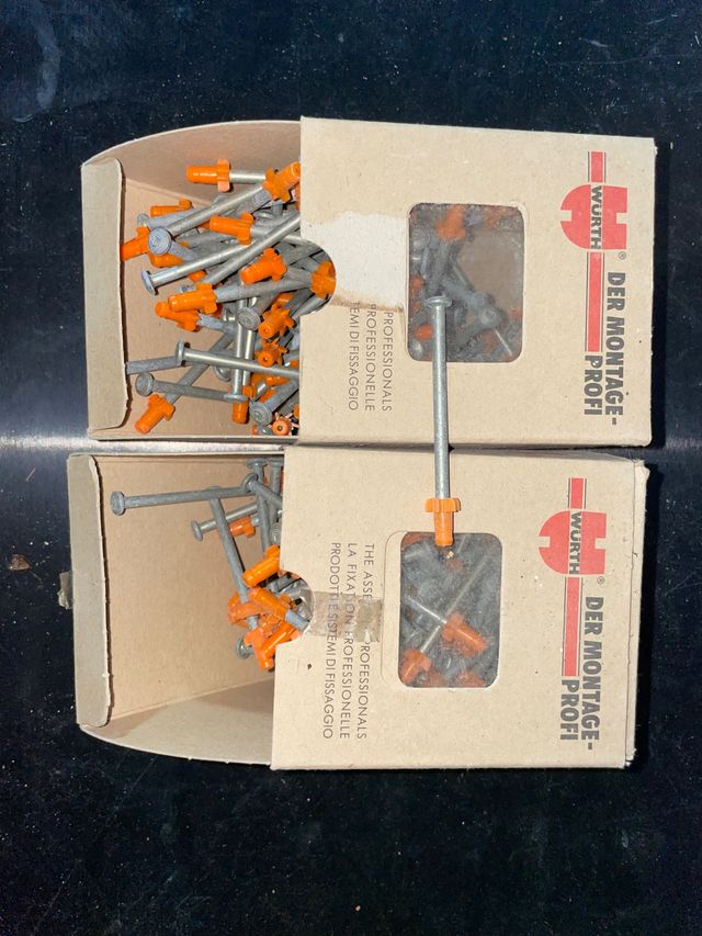 Clavos hormigón 7cm Wurth