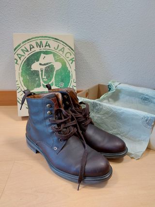 Botas de hombre Panama Jack marrones de segunda mano por 95 EUR en Getafe  en WALLAPOP