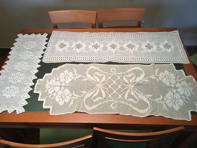 Ganchillo (colchas, manteles, fundas almohadones)