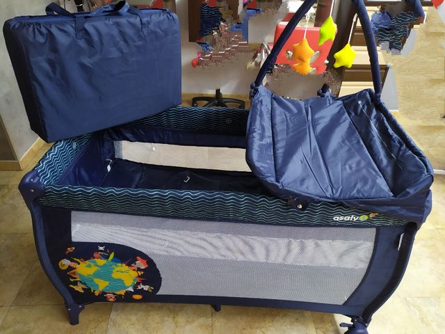 cuna de viaje nuevecita