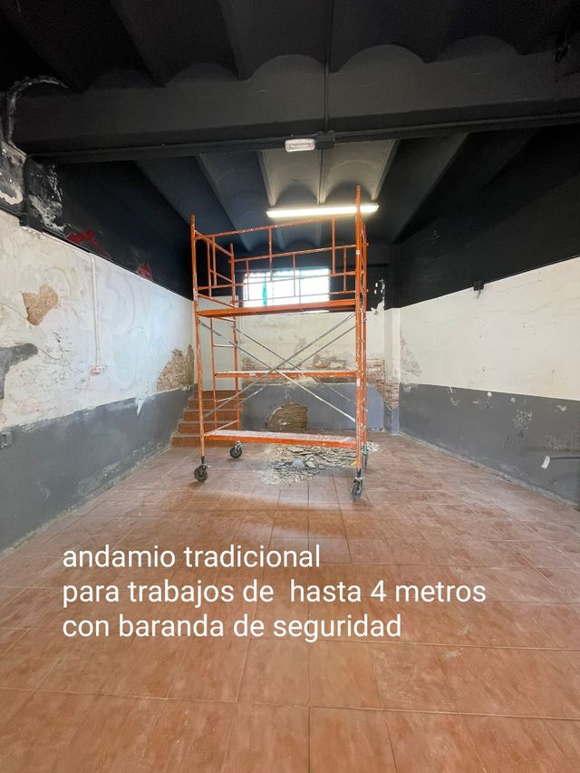 andamio alquiler