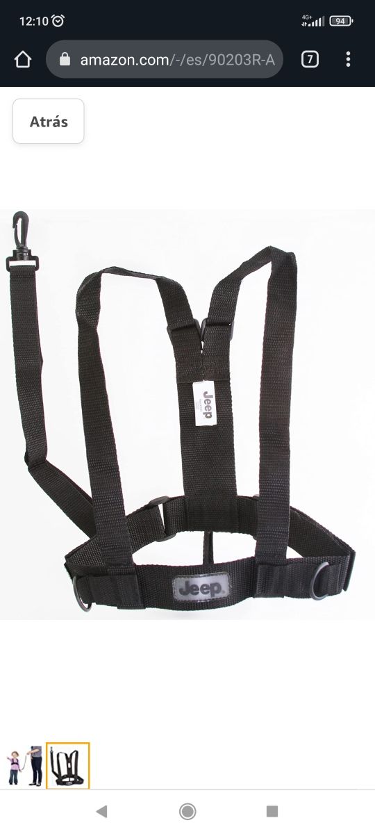 Arnés de seguridad para niños