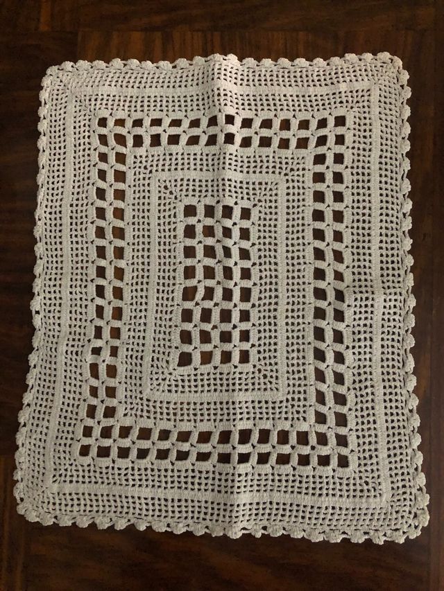 Lote paños ganchillo