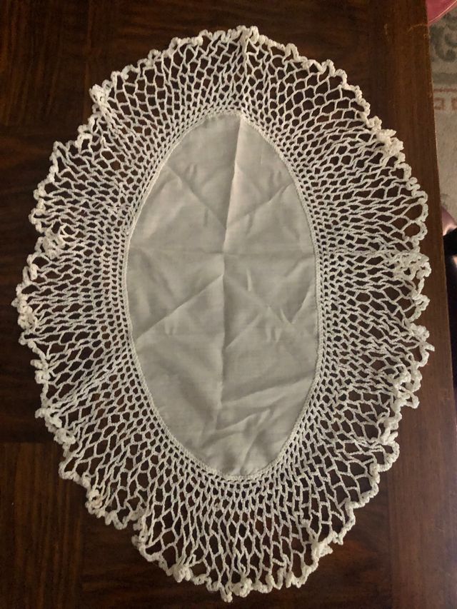 Lote paños ganchillo