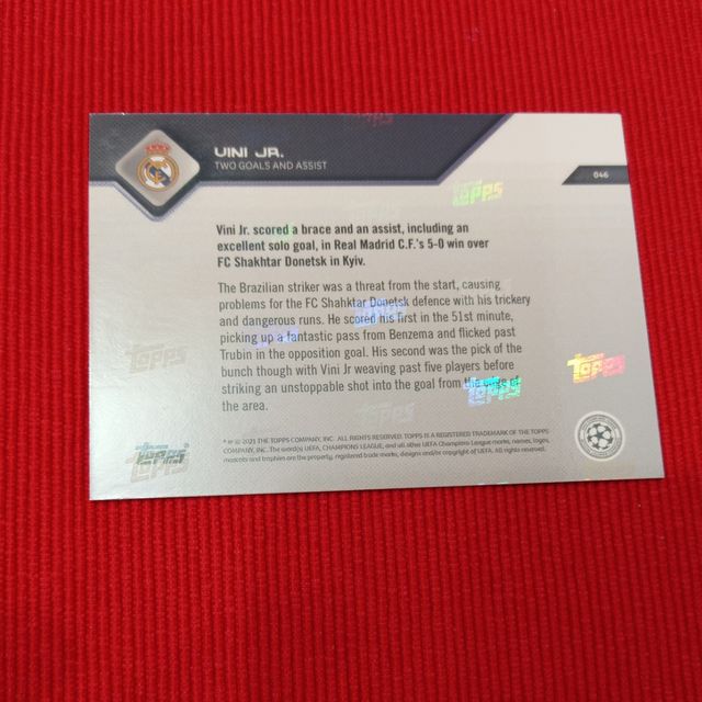 Topps Now Vinícius #46