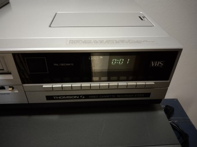 Thomson v 333 video cassette recorder vhs  1970