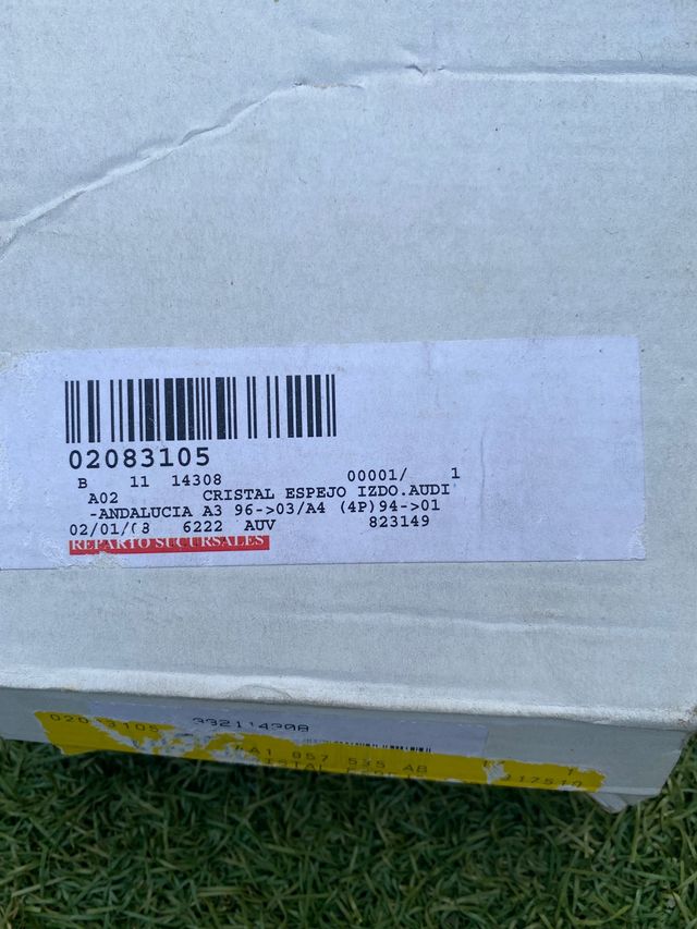 Retrovisor derecho Audi A3 2000-2005