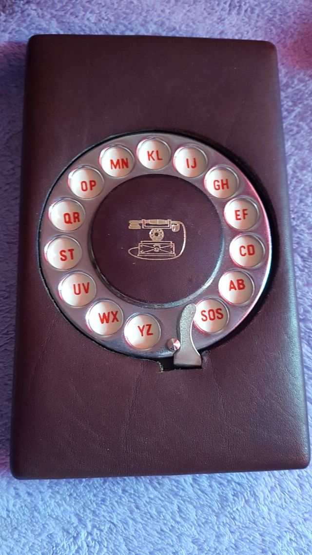 agenda telefonica antigua 