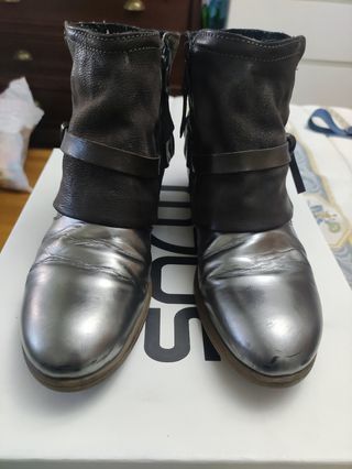 Botines mujer mjus talla 41 de segunda mano por 4 EUR en Albacete en  WALLAPOP