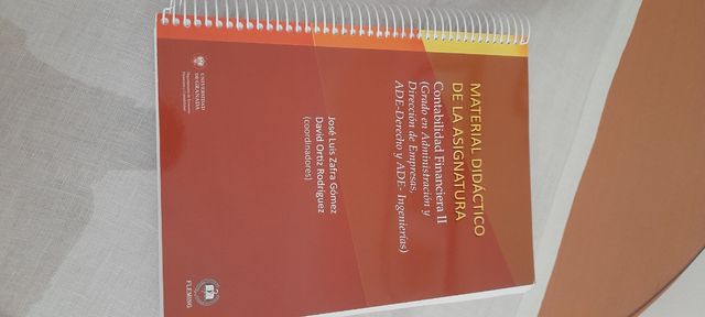 Contabilidad Financiera II y Manual