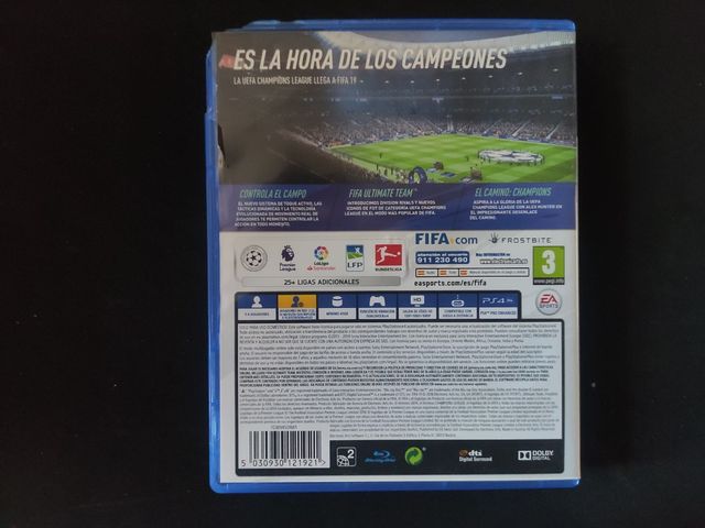 FIFA 19 CD ORIGINAL PS4