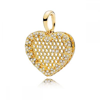 Ciondolo PANDORA cuore shine Nuovo