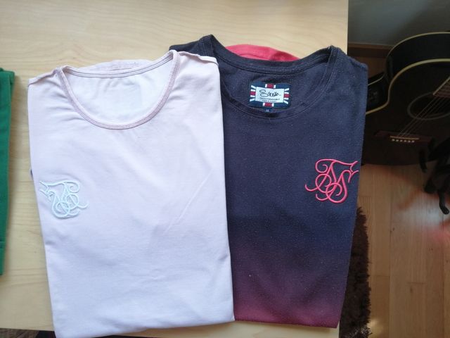 2 Camisetas Sik Silk