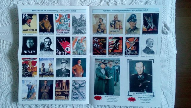 Catálogo Librería Europa Tercer Reich Nazi Hitler
