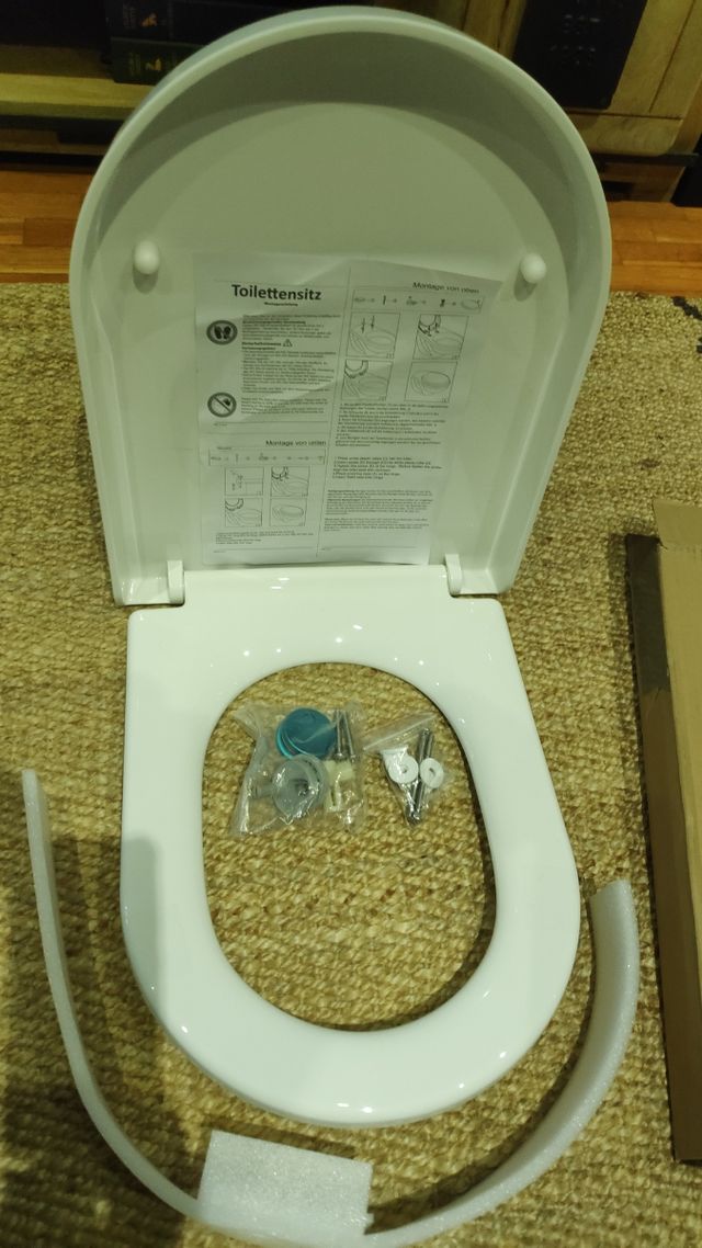 Tapa NUEVA de inodoro