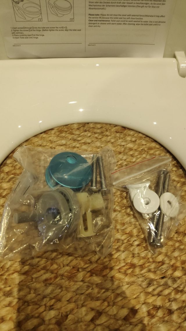 Tapa NUEVA de inodoro