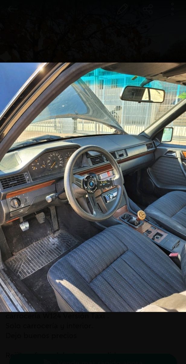 Despiece Mercedes-Benz Clase E w124 300D "Taxi"