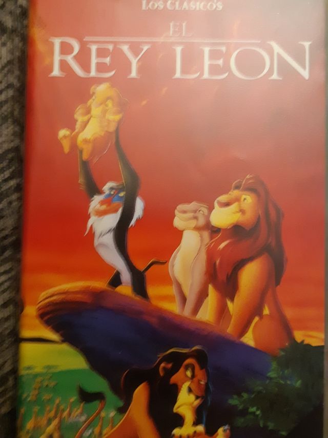 Rey Leon VHS original