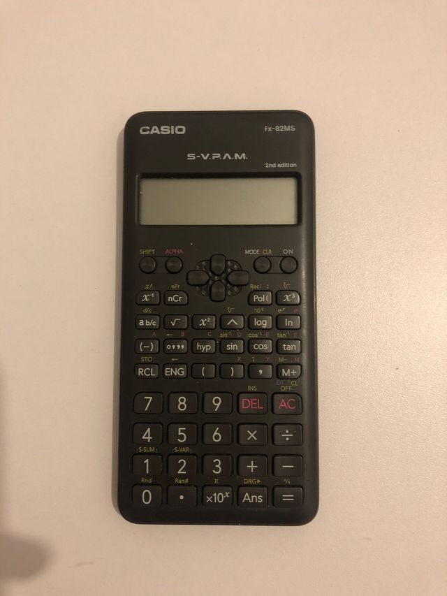 Calculadora Casio fx-82MS 2nd edition