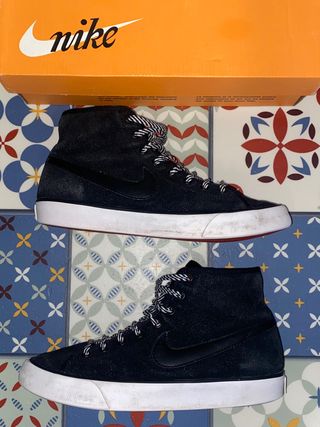 Nike Blazer Mid\\'77 full black 37,5 de segunda mano por 28 EUR en Vila-Seca  en WALLAPOP