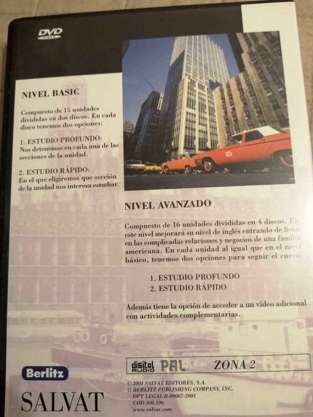 cursos de inglés 6 DVD