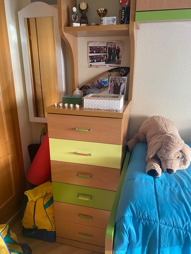 Habitación juvenil completa