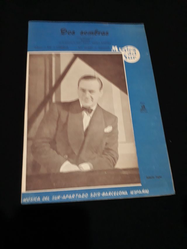 DOS SOMBRAS partitura Disney "Música Maestro"