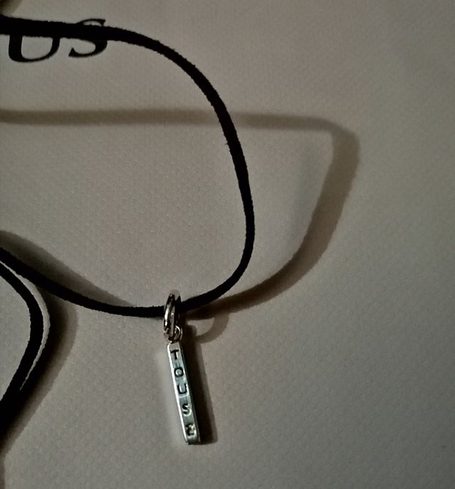 Colgante TOUS Toussi en plata, nuevo