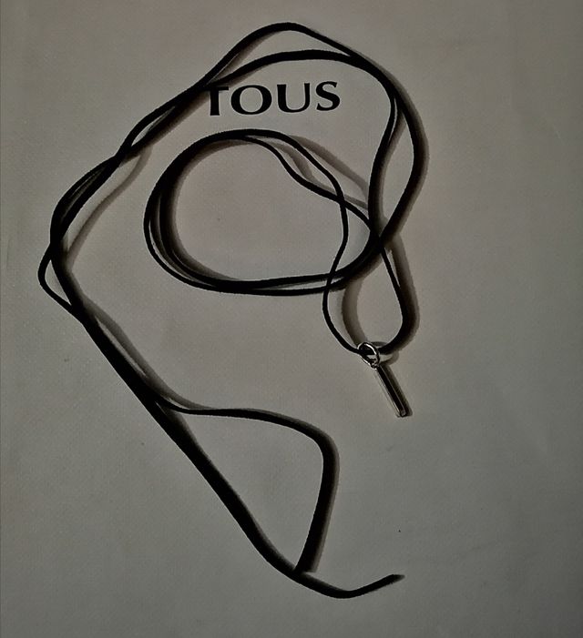 Colgante TOUS Toussi en plata, nuevo