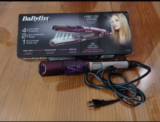 Plancha pelo Vapor. Cerámica. Babyliss Ipro 230 St de segunda mano por 36  EUR en El Rebolledo en WALLAPOP