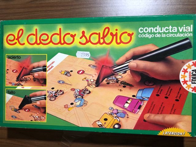 Juego antiguo el dedo sabio conducta vial educa  