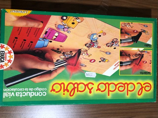 Juego antiguo el dedo sabio conducta vial educa  