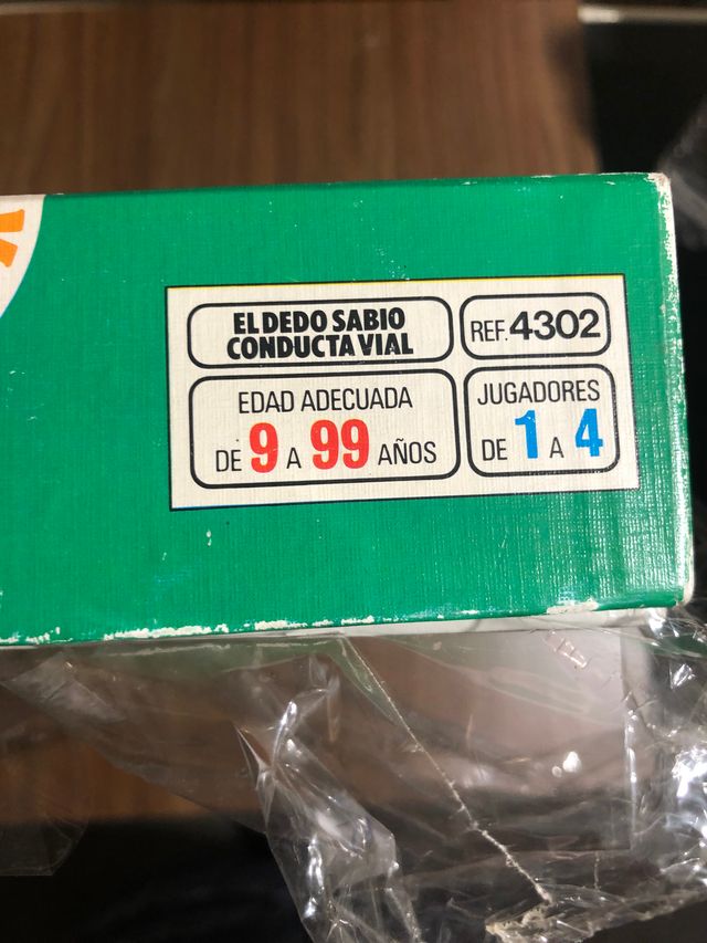 Juego antiguo el dedo sabio conducta vial educa  