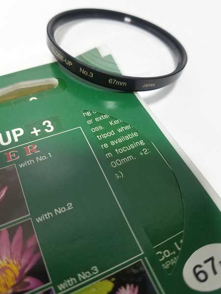 (Nuevo) Ø 67mm +3 Close-Up macro Kenko