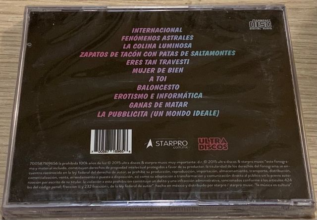 La Prohibida Cd 100k Años de Luz Ed Mexicana 