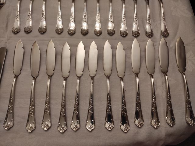 Cubertería de alpaca