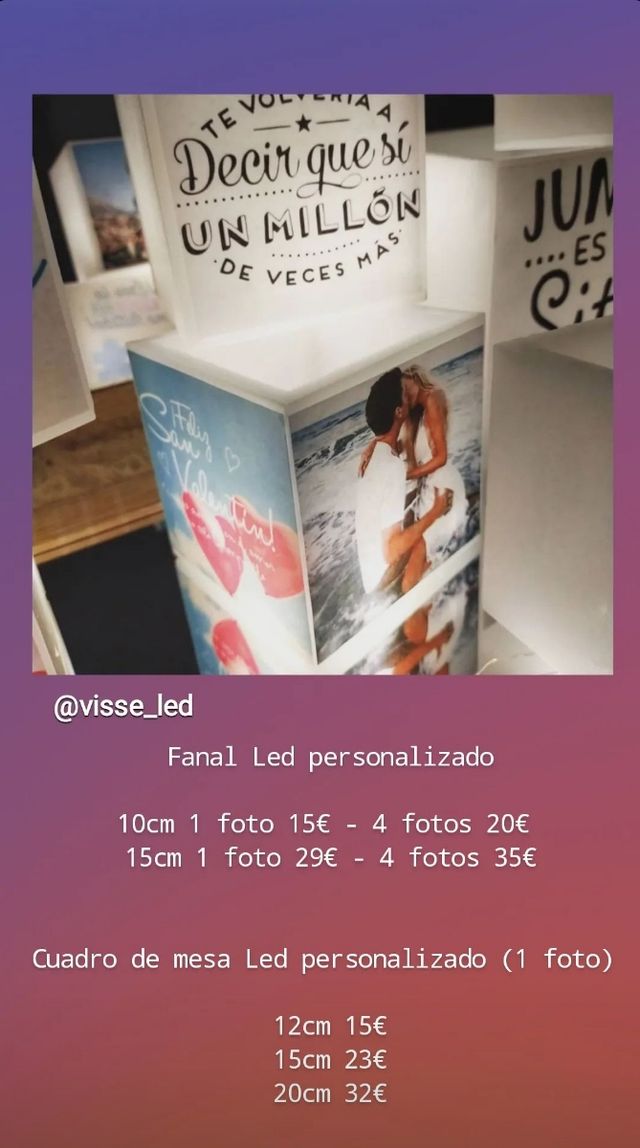 Detalles regalos personalizados.