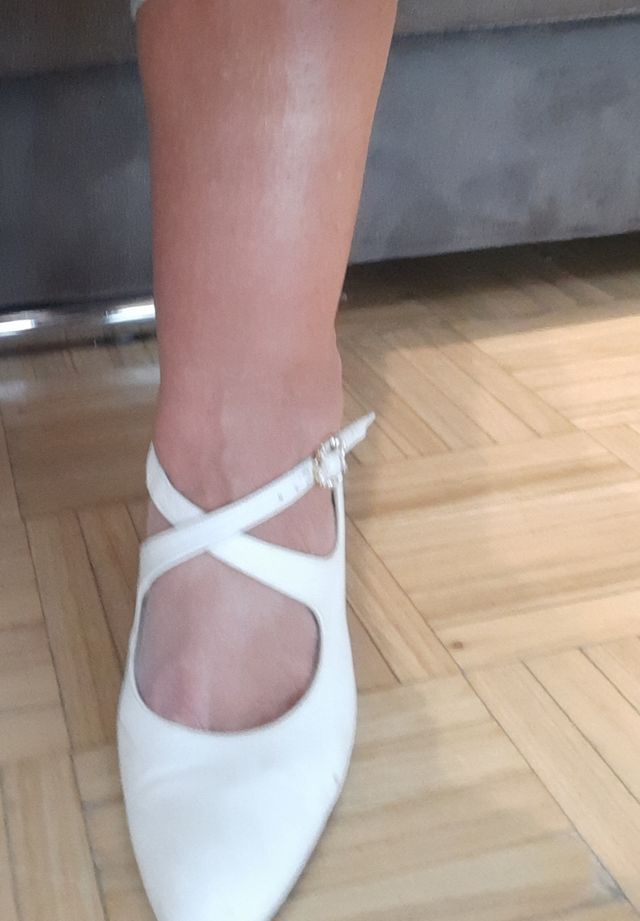 Zapatos de novia.