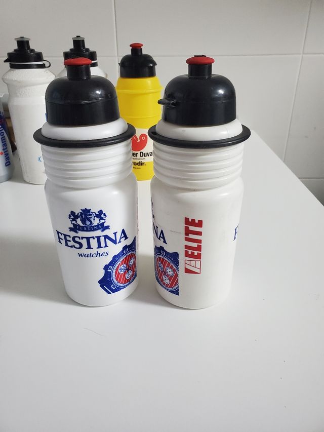 botellin de ciclismo festina