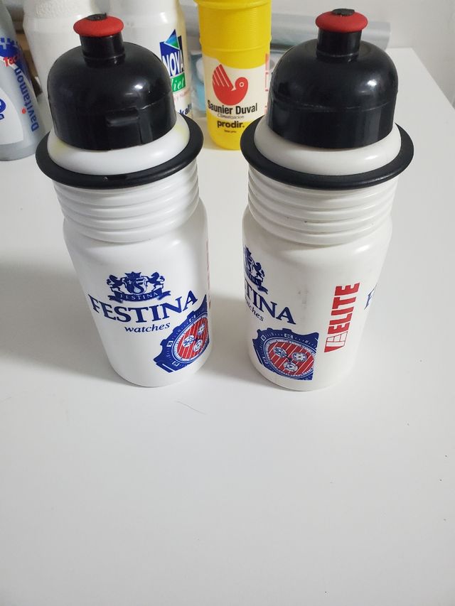 botellin de ciclismo festina