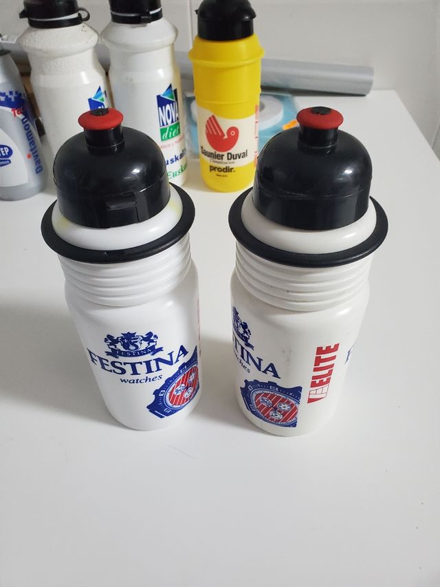 botellin de ciclismo festina