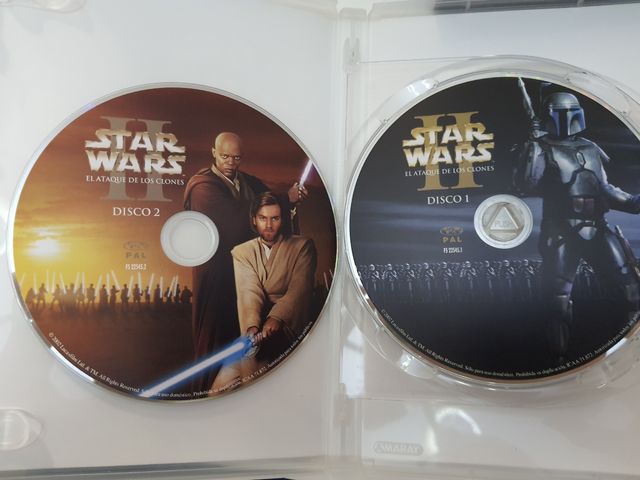 Lote Star Wars 1-6 DVD Edición 2 discos