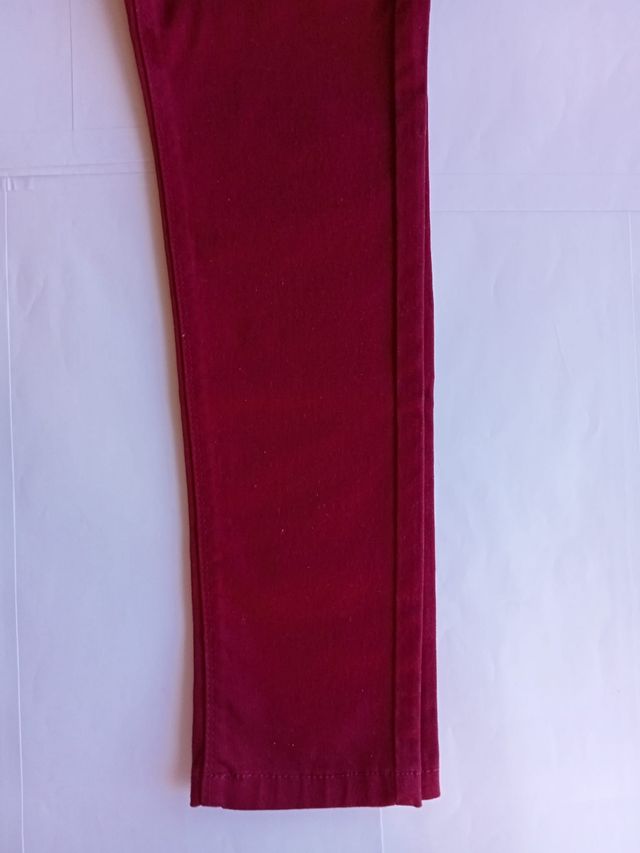 Pantalón granate niña talla 146