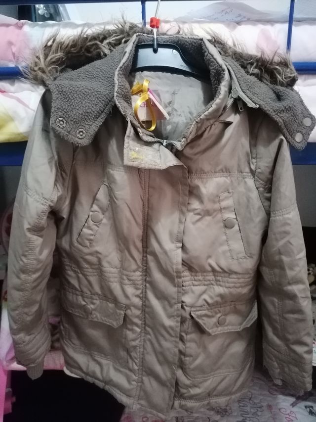 abrigo chaquetón niña