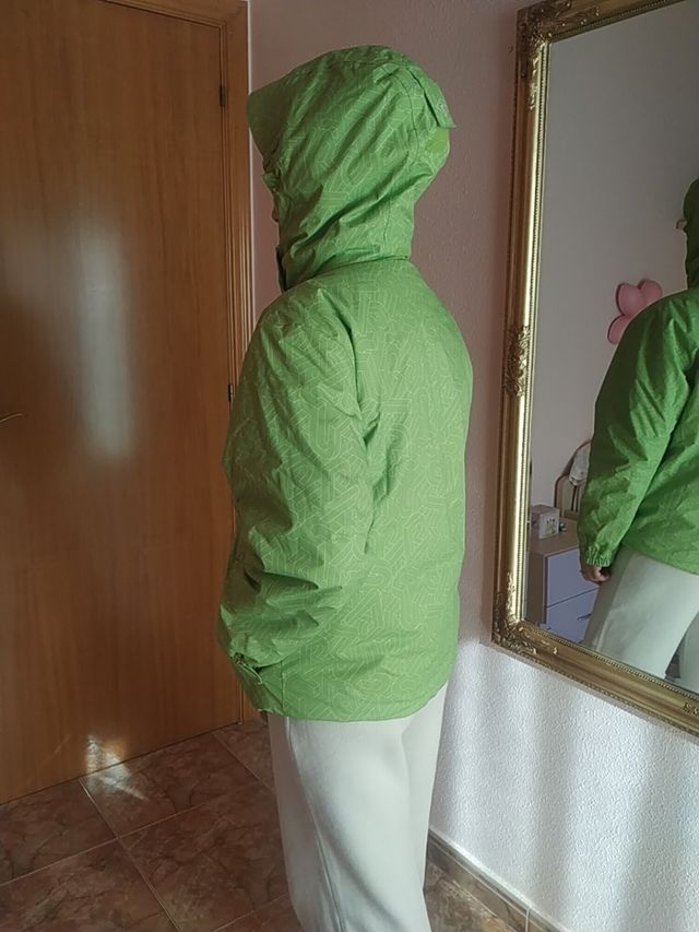 Abrigo nieve cortavientos