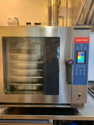 Horno mixto angelo po modelo FM611E3-ZNR01 segunda mano